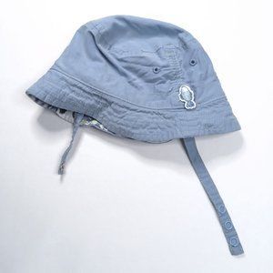 The Children's Place Light Blue Sun Hat US 0-6M
